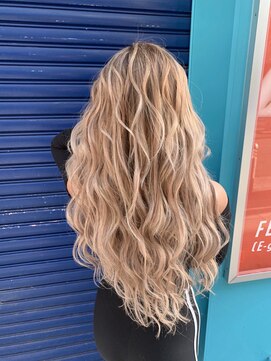 ディバイス(Device) 【Device心斎橋】バレイヤージュカラーエクステ