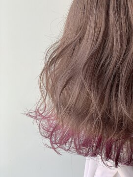 ジーナ 梅田(Zina) 【Zina 梅田】ピンク裾カラー★