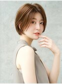 大人ショートボブ20代30代40代【AIN.表参道】川原大地