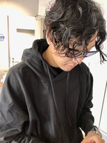 ソルト(Salt)&nbsp;『Salt福岡大名』ツーブロック刈り上げニュアンスパーマ(OKABE)1