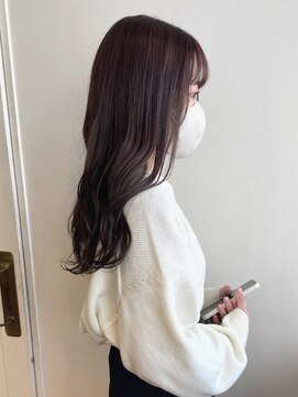 グリーン 渋谷(green) 【MIO】柔らかいベージュ×ゆるっとコテ巻き