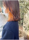 イエベ春カラー☆インナーオレンジベージュ☆
