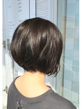 アメイジングヘアー 美沢店(AMAZING HAIR) ゆるパーマボブ/ゆるふわパーマ/前下がりボブ/ナチュラル