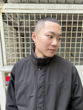 メリケンバーバーショップ トーキョー(MERICAN BARBERSHOP TYO) YS STYLEハイライト/マッシュパーマ/ウルフ/アッシュブラック161