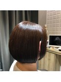潤い美髪まとまる大人可愛いツヤボブ艶髪【カミケンガレリア】