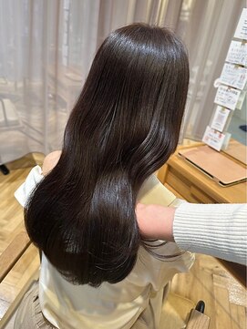 シェール(cher) 暗髪カラー/ダークブラウン【cher西宮北口:MAYA】