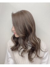 アニー(annie hair design) 透明感グレージュカラー