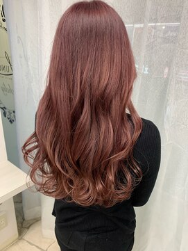 ルノン(LUNON) ピンクベージュカラー ブリーチ/ピンクカラー/韓国