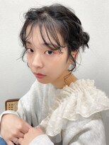 ヘアー アイス カンナ(HAIR ICI Canna)&nbsp;ヘアセットヘアアレンジシニヨン二次会パーティーツインアレンジ