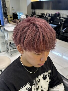 エアー 銀座タワー(AIR) メンズカット/ブリーチカラー/ハイトーン/ダブルカラー/韓国風