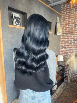 空 ブルーブラック/ネイビーブルー