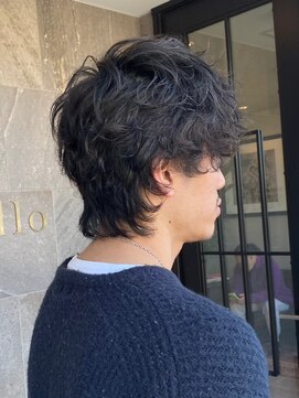 メゾン アヴァロ(Maison Avallo) ショートウルフのメンズパーマ