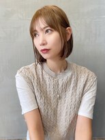 セイドット フクオカ(Say.FUKUOKA) 【Say.福岡】ストレートボブ×シースルー×切りっぱなし