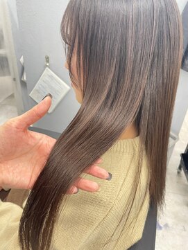 エル 新小岩(elu) 美髪/ワイドバング/レイヤーカット/くすみベージュ/新小岩駅