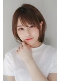 【GEEKS渋谷】ヌーディーベージュ/春カラー/レイヤーボブ/ウルフ