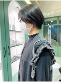 丸みハンサムショート
