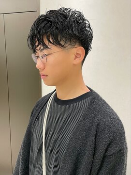 ソー 銀座(SAUT) メンズマッシュ/パーマ