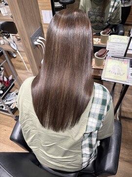 ハピネス クローバー 八木店(Happiness CLOVER) 【40代.50代限定】まとまり艶ロング/白髪ぼかし/髪質改善