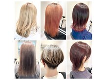 髪質に合わせた薬剤を使用していつまでも美しい髪に◎