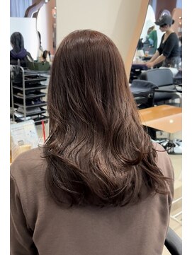 ツヤ髪♪♪ブラウンカラーで作り出すスタイル【西宮北口】