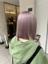 エン 栄店(enne)&nbsp;ココアベージュ/クラゲヘアー/ボブレイヤー/小顔/黒髪/栄