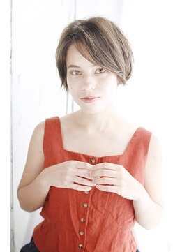 シュシュット(chouchoute) 前髪クールショートアンブレラカラーイメチェンピンクベージュ35