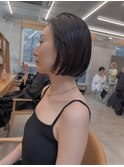 大人ボブ/レイヤーボブ/白髪ぼかし＃30代＃40代