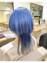ラピスタ 池袋(Lapista)&nbsp;韓国ヘアハッシュカットダブルハイライトカラー【Lapista池袋】