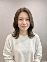 ティーリング 天王町(T ring) 外はねミディアムヘア