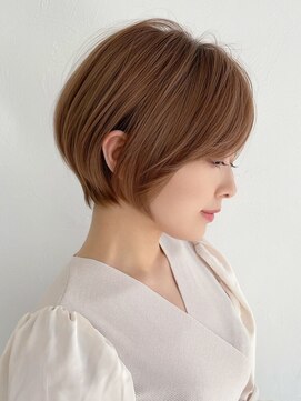 ルージュシー(RU10C) 丸みショートボブ/レイヤーショートボブ/ハンサムショート