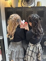 ヴァイス 渋谷店(VAICE)&nbsp;ライブ前ヘアセット/双子アレンジ/ハーフツイン