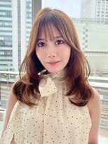 ポケット 渋谷(POCKET)&nbsp;レイヤーカット顔周りカット韓国ヘア渋谷美容室