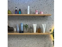 ヘアーサロン ミント(Hair Salon Mint)の雰囲気（厳選したヘアケア剤です。）