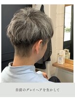 チャンドット(chan.) ≪お客様スタイル≫ 地毛グレイ