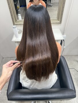 ソワンドゥブレスシエン 堀江店(soin de brace CIEN) 高濃度水素ストレートで艶髪へ...☆*。