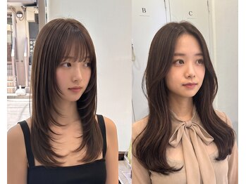 トレ(tre.)の写真/【甲子園口駅徒歩1分】酸熱トリートメント取扱★見せかけの艶ではなく本物の潤いを♪美髪力をチャージ！