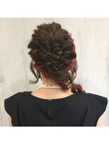 ルーシィヘアークラブ&nbsp;スカーフアレンジ