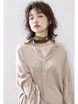 ジェナ(Jena) ひし形シルエット おしゃれウルフ【jena】担当 堀川 彩