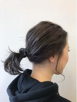 レックス コル(REX COR) グレージュ／シルバー／メッシュ／アレンジ／ハイライト