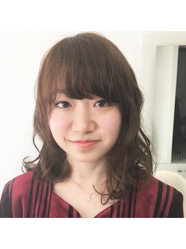 ヘアメイク マキア(HAIR MAKE MAQUIA) フェミニンゆるふわカール(^^)