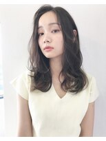 リコバイアフロート(riko by afloat)&nbsp;大人可愛い艶髪ミディアムレイヤー[立野克弥]