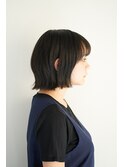 切りっぱなし☆外はねボブ[新宿]