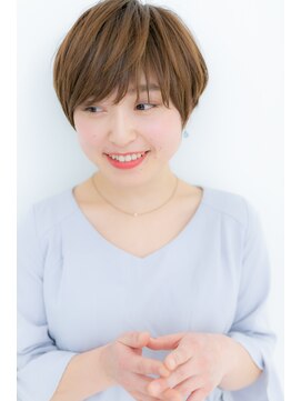 カバーヘア ブリス 川口(COVER HAIR bliss) ハイライトグラデーションハンサムショートY川口20代30代40代