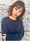 ハッシュカット/グレージュ/デザインカラー/ツートンカラー/町田