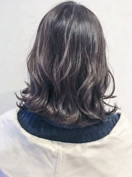 アレンヘアー 名古屋店(ALLEN hair) アディクシーで作る☆黒髪アッシュとラフウェーブ