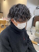 テトラ バイ ネオリーブ 横浜西口店(tetra by neolive)&nbsp;横浜★ウルフのツイストスパイラルパーマ