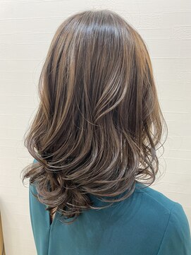 オーリーヘアー(Olliy hair) 赤味消しグレージュカラー/透明感グレージュ/20代30代40代50代