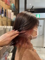 ニューヨークニューヨーク 阪急西宮北口店(NYNY) インナーピンクボブ