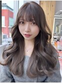 大人可愛い韓国ヘア　レイヤーカット　似合わせ顔まわりカット#