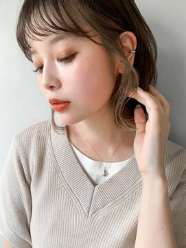 レクタ(RECTA) 大人ガーリーチョコレートモードプリカールボブインナーカラー4